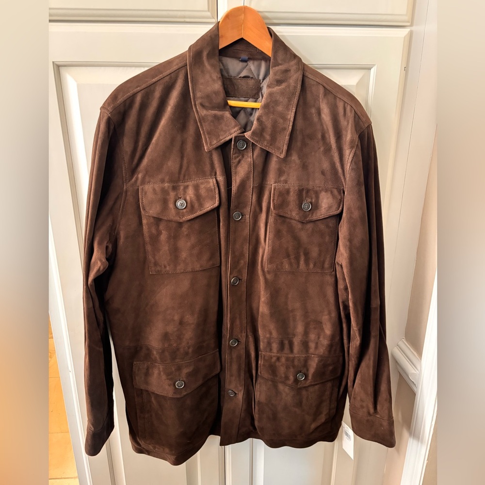 NWT Brown Suede Jacket